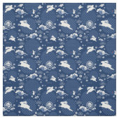 Tissu Festival WangXian QiXi Imprimer Rabbit (Échantillon)