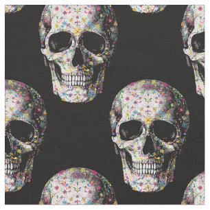 Tissu Fête de la mort de Dia de los Muertos