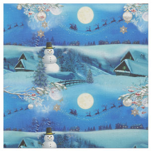 Tissu Fête de Noël