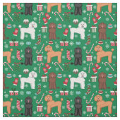 Tissu Fête de Noël des canards (Échantillon)
