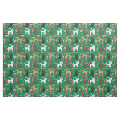 Tissu Fête de Noël des canards (Fat Quarter)
