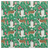 Tissu Fête de Saint Bernard (Échantillon)