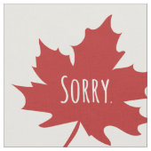 Tissu Fête du Canada (Fermer)