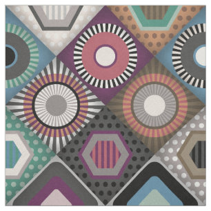 Tissu fête du diamant