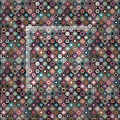 Tissu fête du diamant (Carreau)