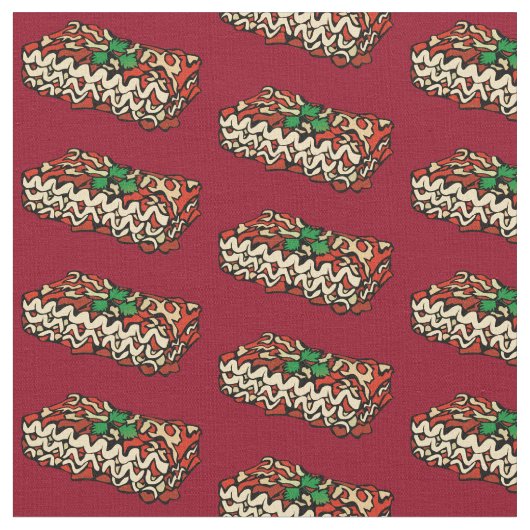 Tissu Fête nationale de la Lasagne (Fermer)