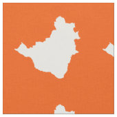 Tissu Fête Orange Brésil (Fermer)