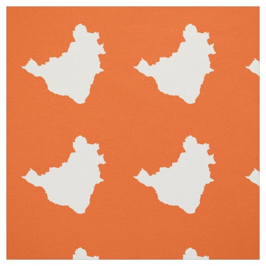 Tissu Fête Orange Brésil (Échantillon)