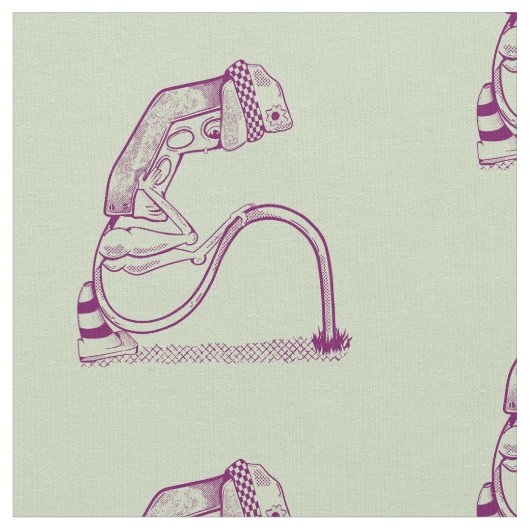 Tissu Feu de circulation triste (Fermer)