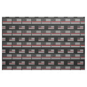 Tissu Feu de pompier mince Red Line American Flag (Fat Quarter)