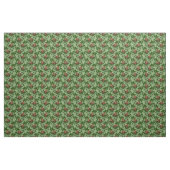 Tissu Feu et hellebore, vert clair (Yard)