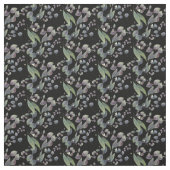 Tissu Feuillage vert de la feuille de gomme fleur d'euca (Échantillon)