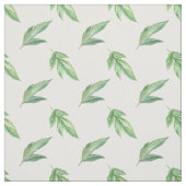 Tissu feuille aquarelle (Échantillon)