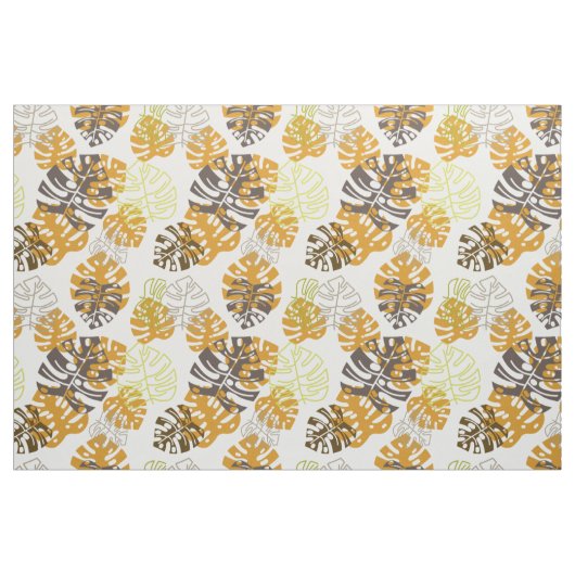 tissu feuille automne (Yard)