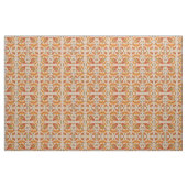 Tissu feuille beige (Yard)