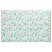 Tissu Feuille bleu vert (Fat Quarter)