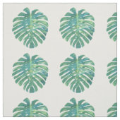 Tissu Feuille botanique tropicale (Échantillon)