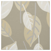 tissu feuille café (Échantillon)
