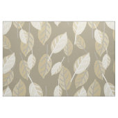 tissu feuille café (Fat Quarter)