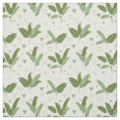 Tissu Feuille de banane avec des triangles (Échantillon)