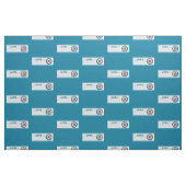 Tissu Feuille de curling Pierre de curling (Fat Quarter)