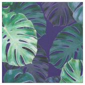 Tissu Feuille de Monstera Tropical (Fermer)