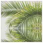 Tissu feuille de palmier tropical moderne (Échantillon)
