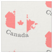 Tissu feuille d'érable (Détail)