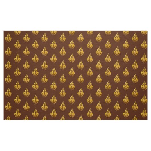 Tissu Feuille d'érable d'or (Fat Quarter)