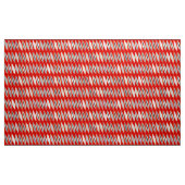 Tissu Feuille moderne de la moitié du siècle, rouge (Yard)