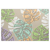 tissu feuille pastel (Fat Quarter)