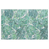 Tissu Feuille tropical de Monstera de vert de VIBRAPHONE (Fat Quarter)