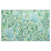 Tissu Feuille tropical de vert d'OREILLES d'ÉLÉPHANT (Fat Quarter)