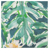 Tissu Feuille tropicale de Monstera de VACANCES (Fermer)