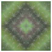 Tissu feuille vert argenté, textile de maison colo (Échantillon)