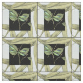 Tissu Feuilles à l'instigation de la libellule par Jenni (Échantillon)