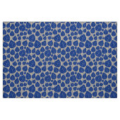 Tissu Feuilles - Bleu marine (Fat Quarter)
