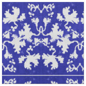 Tissu Feuilles bleues (Fermer)