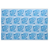 Tissu Feuilles Bleues (Fat Quarter)