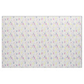Tissu Feuilles botaniques simples dans Purples Blues & Y (Fat Quarter)