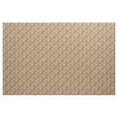Tissu Feuilles Brown sur crème (Yard)