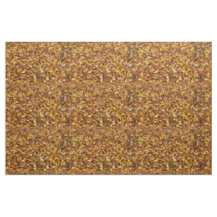 Tissu Feuilles d'automne Abstraites