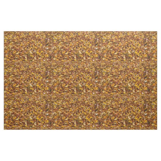 Tissu Feuilles d'automne Abstraites (Yard)