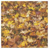 Tissu Feuilles d'automne Abstraites (Fermer)