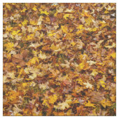 Tissu Feuilles d'automne Abstraites (Échantillon)