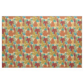 Tissu Feuilles d'automne colorées (Yard)