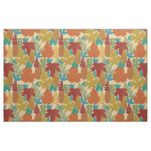 Tissu Feuilles d'automne colorées (Fat Quarter)