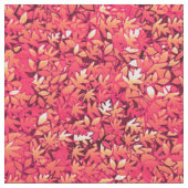 Tissu Feuilles d'automne, nuances de rouge et d'orange (fermé)