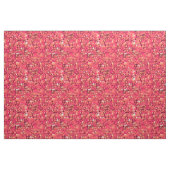 Tissu Feuilles d'automne, nuances de rouge et d'orange (Fat Quarter)