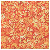 Tissu Feuilles d'automne, orange et or (fermé)